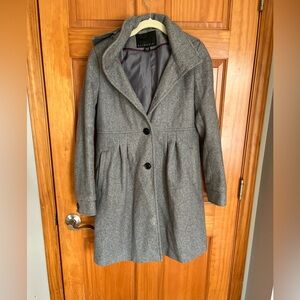 Peabody gray Peabody gray wool coat size small
